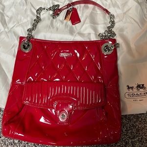Coach large shoulder tote bag (never used!)